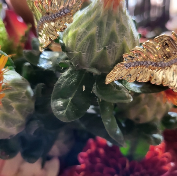 NWOT ALEXIS.BITTAR GOLD CUFF 10k GOLD rhodium plated NWOT - Picture 11 of 13